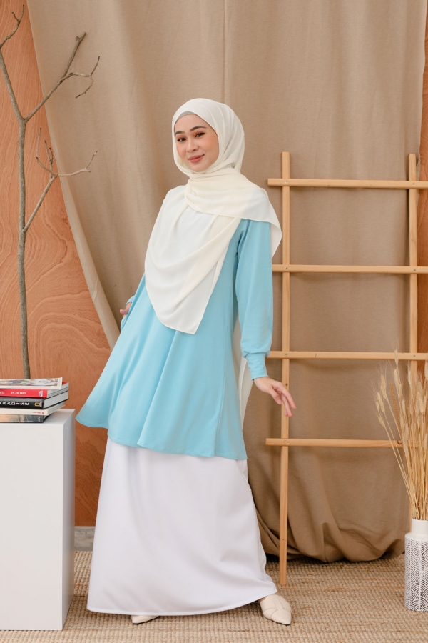 Luna Blouse - Baby Blue Luna Blouse - Baby Blue